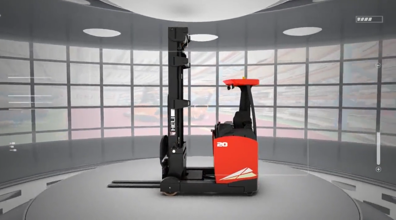 G2 Series 1.6-2t Sit-On Type Electric Reach Truck
